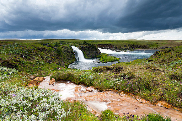 Árbæjarfoss í Ytri-Rangá