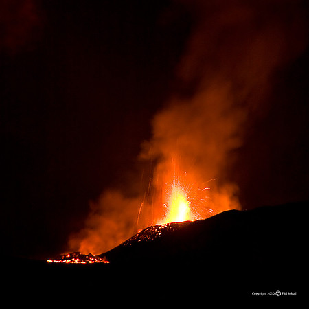 Eruption Eyjafjallajokull 26.03.2010