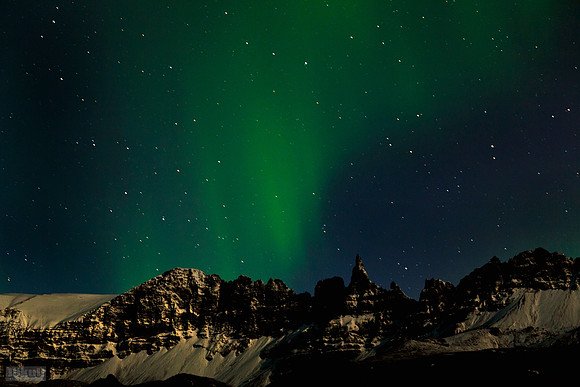 Norðurljós-Hraun-í-Öxnadal