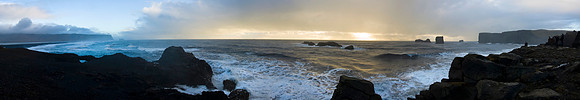 180° Panorama Reynisfjall - Dyrhólaey