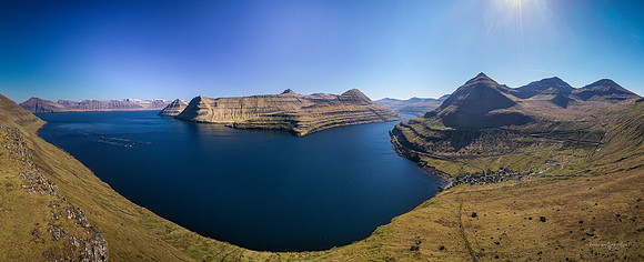 Funningsfjörður-Pano