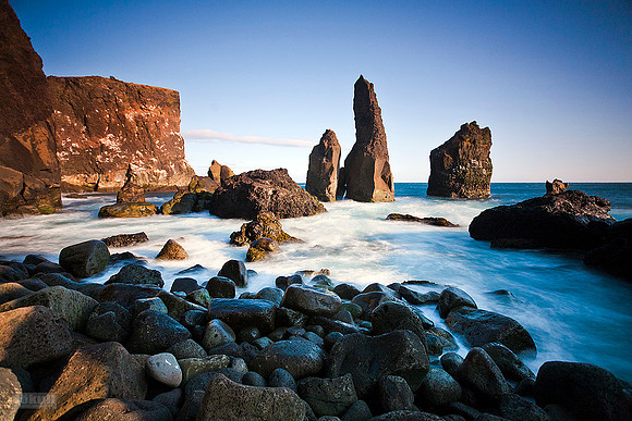 Reykjanes at sunset