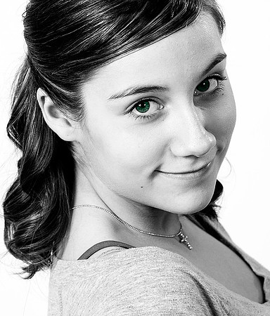 Green eyed lady