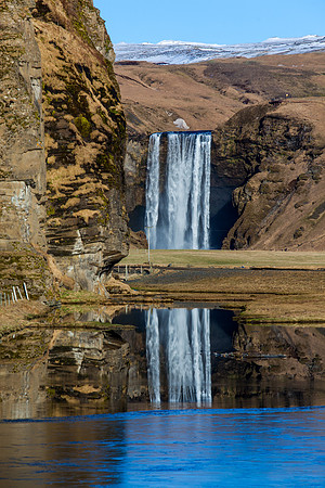 Skogafoss waterfall