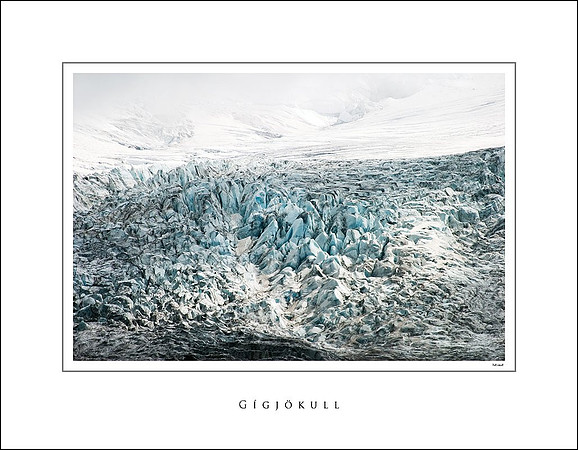Gígjökull in Eyjafjallajökull-glacier