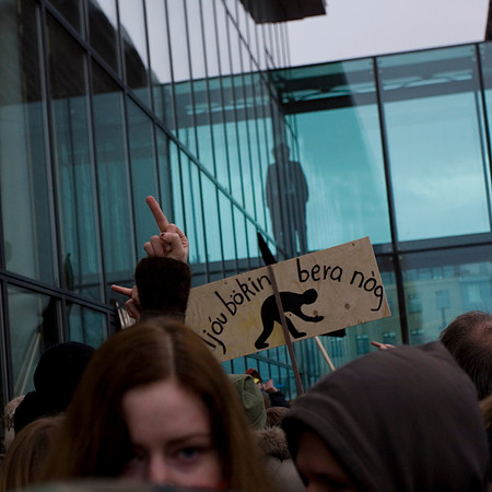 Riot in Reykjavik