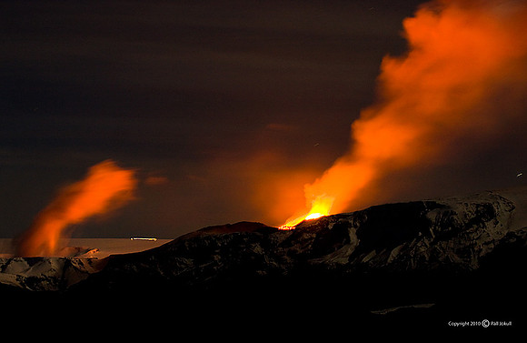 Eyjafjallajökull eruption 26.03.2010