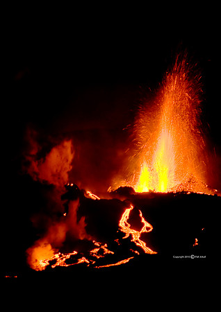 Eruption Eyjafjallajökull 03-04-2010