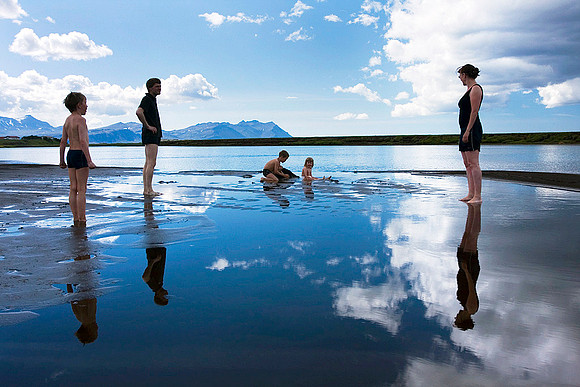 Bathing in the North River
