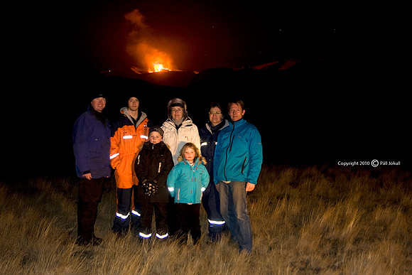 Eruption Eyjafjallajökull 03-04-2010