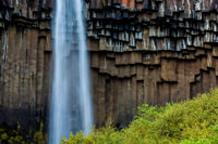 Waterfalls and rivers in Iceland